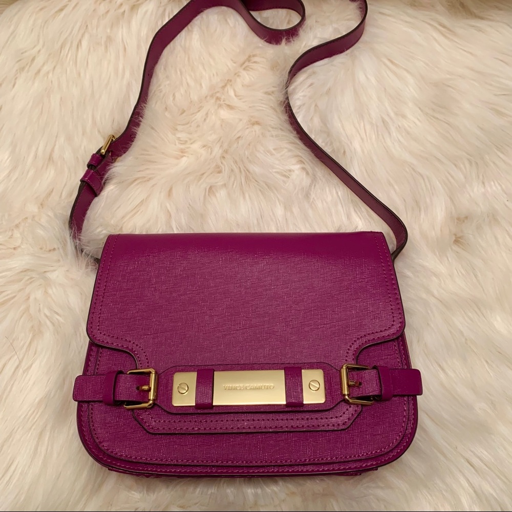 Vince Camuto Saffiano Leather Crossbody